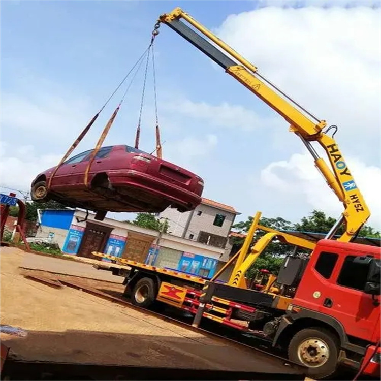 淄博吊车救援小汽车怎么吊